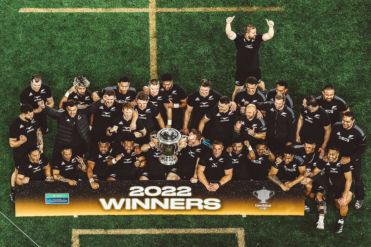 AllBlacks's tweet photo. Bled locked up 🏆 https://t.co/nytOYsd3IC