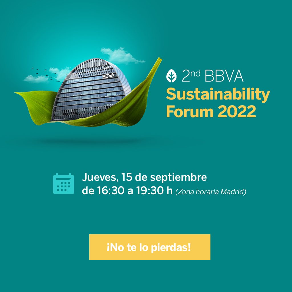 bbva's tweet photo. ⌚️ Solo queda una hora para que dé comienzo el II #BBVASustainabilityForum en la #CiudadBBVA. Puedes seguirlo en #streaming a través de nuestro canal de YouTube: https://t.co/q3N8hE8M8O https://t.co/24GhleOHGV