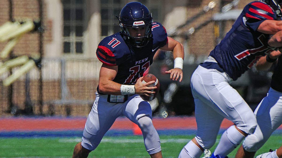 PennSprintFB's tweet image. It's here! Starting the 2022 season against Alderson Broaddus Friday night at Franklin Field.

📰: bit.ly/3Lf6Qhn

#FightOnPenn 🔴🔵🏈