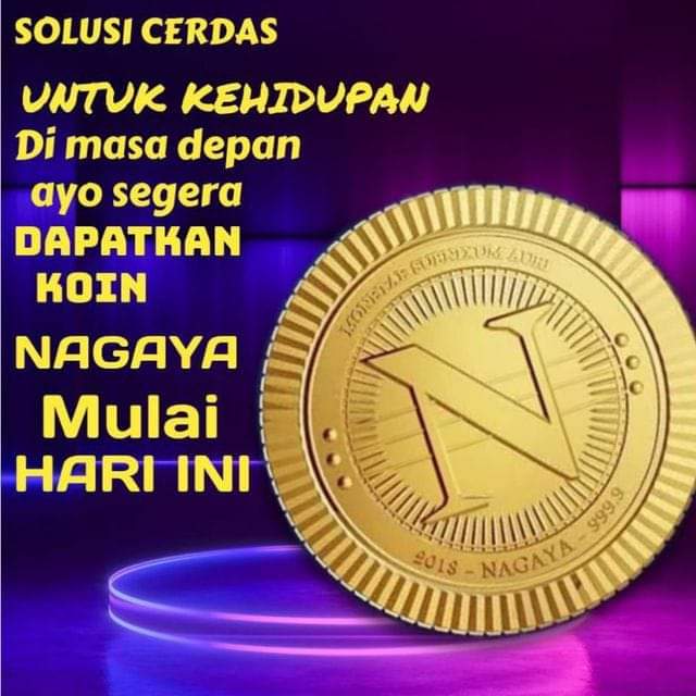 smulbm's tweet photo. Nagaya adalah cryptocurrency (mata uang kripto) yang dibackup oleh emas. Yang mana dana hasil penjualan Nagaya pada masa PCO akan digunakan untuk membeli emas yang akan membackup Nagaya dan menjalankan proyek² pilihan seperti smelter emas dan Tambang Nikel https://t.co/5Sfhsw4oY9 https://t.co/Op9b84quyu