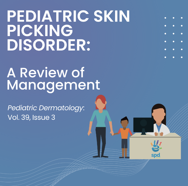 SocietyPedsDerm's tweet photo. Learn more about pediatric skin picking disorder and related treatments in the #PediatricDermatology journal article here: https://t.co/sl0j7cZ51w https://t.co/dF5iO9Gk0R