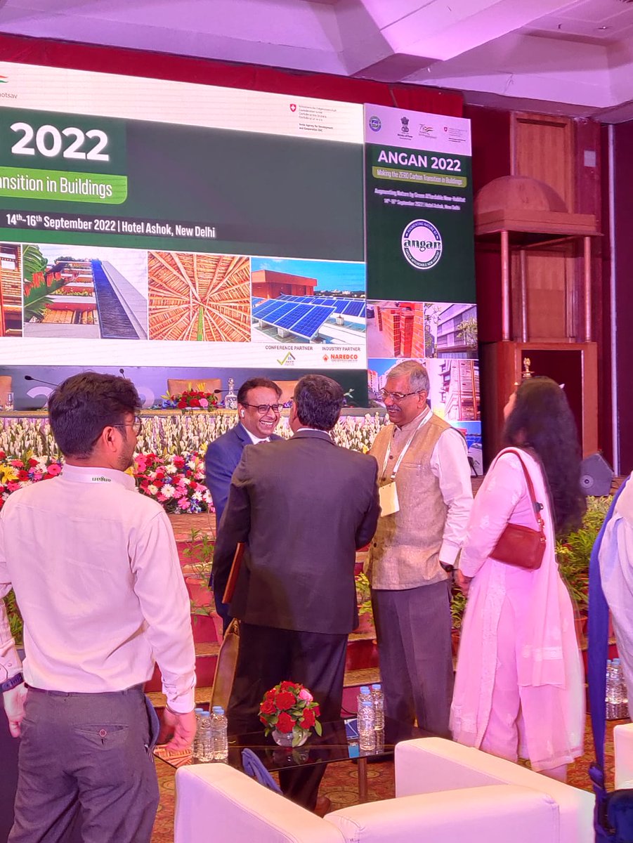beep_india's tweet photo. We are now at the end of Day 2 of #ANGAN22. We will be back tomorrow with all the highlights and updates from Day 3. Stay tuned!
@MinOfPower @beeindiadigital @SwissDevCoop @NaredcoNational #ANGAN2022 #ThermalComfortForAll #GreenBuildings #GreenIndia #GreenLiving #CleanTech https://t.co/xY3BS3if4O