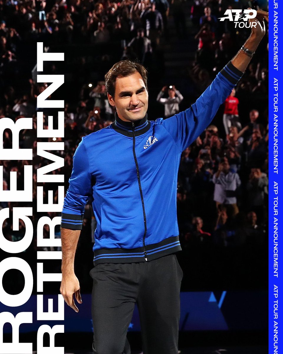 Cambiaste este deporte, <a href="/rogerfederer/">Roger Federer</a>.

#RForever ❤️