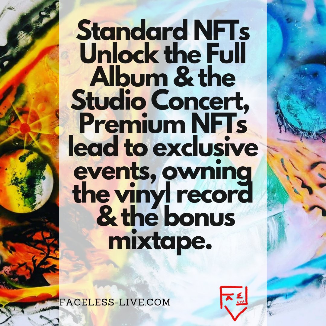 MBeeezy777's tweet photo. https://t.co/lPWUbhWyHL = Music #NFTCommunity with NFT Music Collections both 1/1 Art & #NFTCollections serve as a #NFTUtility to unlock membership to the Faceless Underground Nation Community.
#MusicNFT #NFTMusic #MusicNFTs #NFTMusicCommunity #MusicNFTCommunity #NFTCollector https://t.co/Q3QcTJDQUy