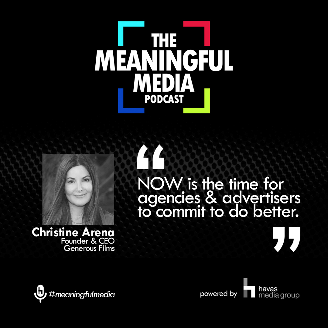 #MeaningfulMediaPodcast host Ben Downing connects with the founder and CEO of @GenerousFilms, Christine Arena, about common practices in the media and ad industry  contributing to the climate crisis via mis- and disinformation. 
spoti.fi/3RqYFAB
apple.co/3AXHD7r