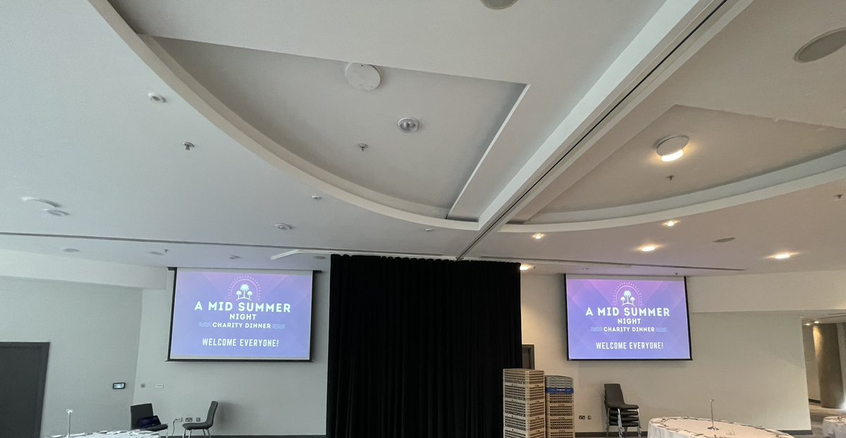 Last run this afternoon the <a href="/thelowryhotel/">The Lowry Hotel</a> is getting ready!!!!  Excited to hold our first ever charity dinner this Saturday, thank you everyone involved, donated, supported and helped us over subscribe!
@#MIDCharity2022