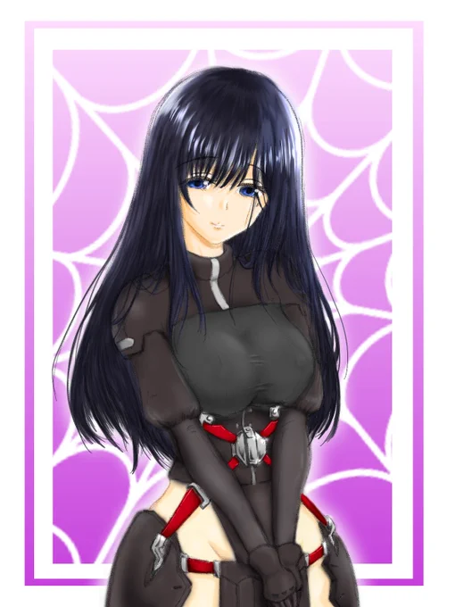 みさきてぃ#アリスギアお絵かき #籠目深沙希 