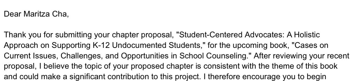 laschoolcnslr's tweet photo. Happy that we will be using our platform to advocate for our students. Grateful to working with @perez_collazo31 and Jess. Special thank you to @UndocuPhDs too. The knowledge learned in the Allies of Dreamers courses helped make this a reality. ๐#practicionerscholar https://t.co/B8L8yPM3ZX