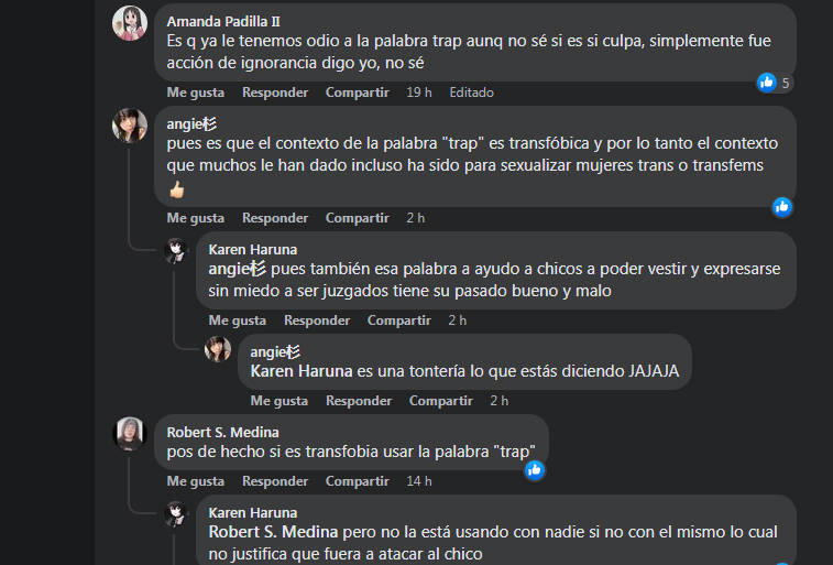 Sebasti86410055's tweet photo. @WaifuDark Brother te intentan cancelar en facebook un grupo de trans, quiza de ahi vienen los reportes de tu contenido. https://t.co/Z1U9AuWXM0