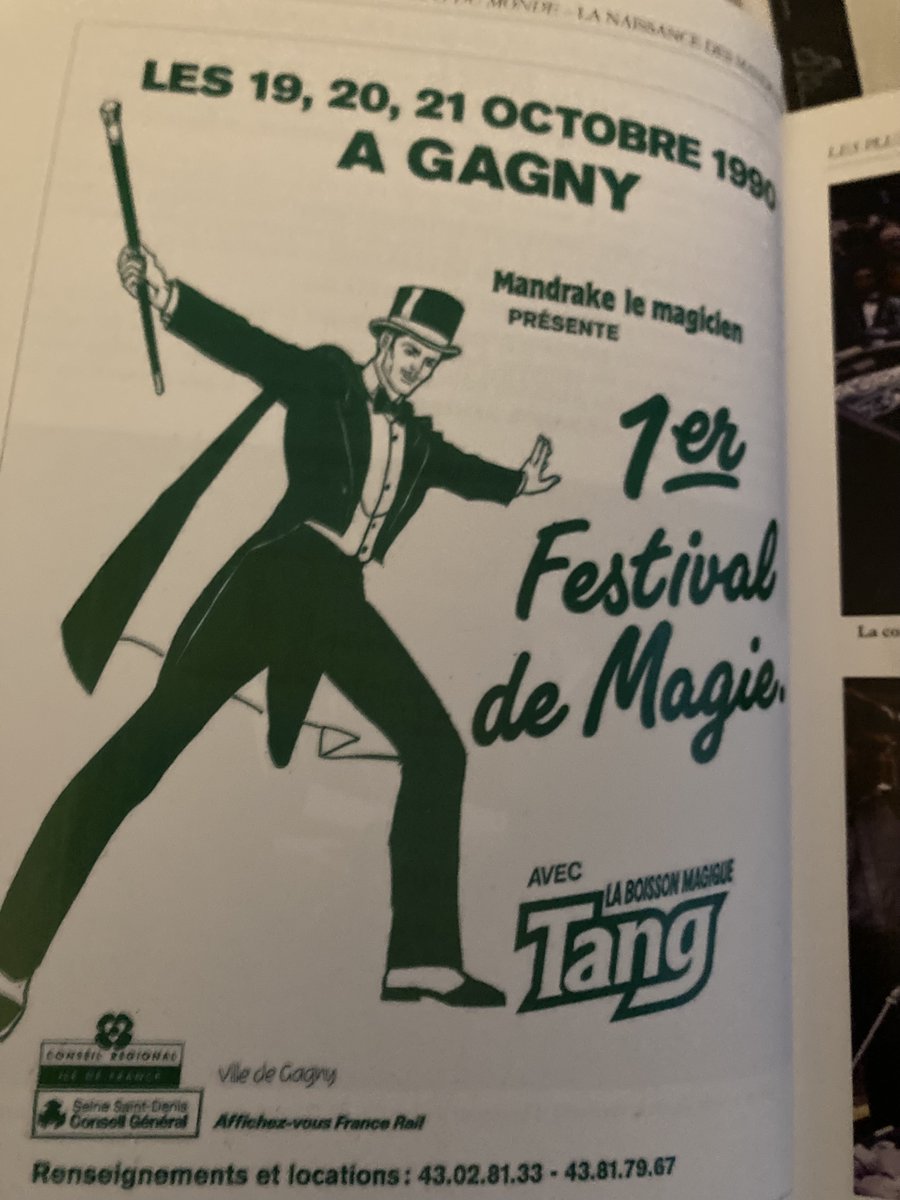 JeanYvesLoes's tweet photo. Ce sera un vrai retour aux sources ce Samedi 15 Octobre 2022 pour @LesMandrakesdOr 2022 : 33 ans après, ils seront de retour à #Gagny. Là où le Festival a vu le jour le 19 Octobre 1990 ! Là où le magicien #GillesArthur a fait léviter (une première) l'Hôtel de Ville ! Remenber ! https://t.co/oO7lBmWo8y
