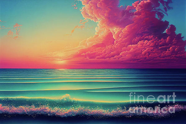 bateman_billy's tweet photo. New artwork for sale! - "Sunset over the Waves" - https://t.co/dTnRlW360R @fineartamerica https://t.co/g9q8PXCA7i