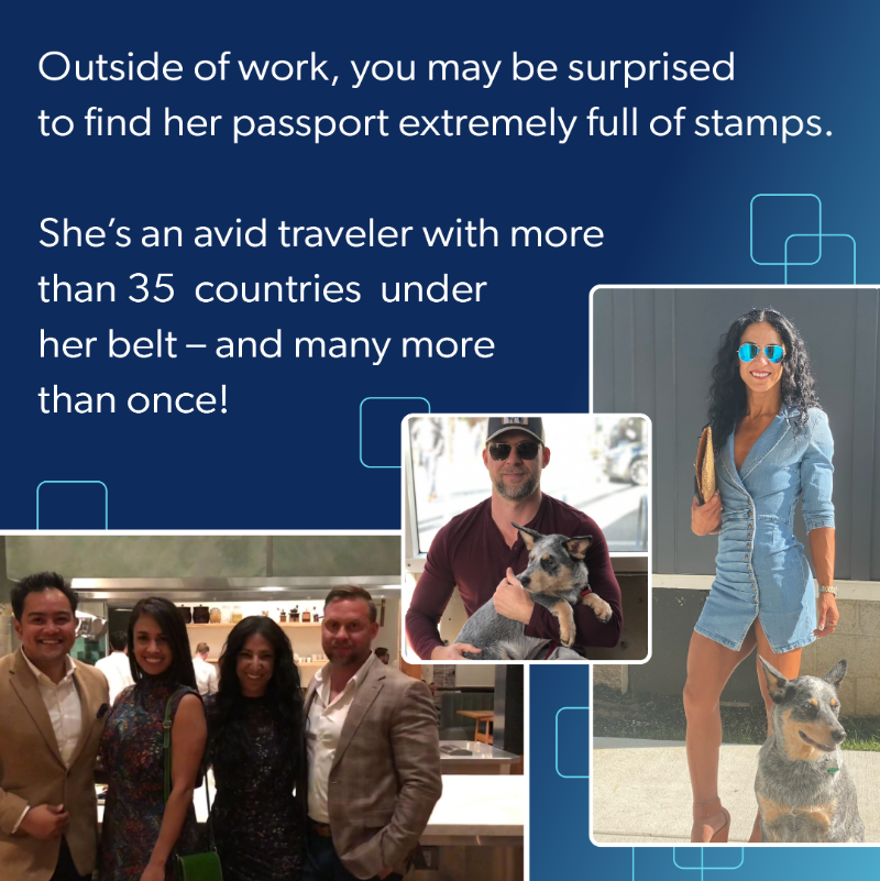 VELO3DMetal's tweet photo. World traveler, nationally qualified fitness pro and chief marketing officer. Get to know Velo3D’s CMO Renette Youssef → https://t.co/dDXMO3KDx4 

#employeespotlight #team