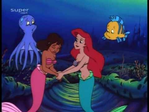 theserfstv's tweet photo. Don't tell the racists but non white mermaids were already in the fucking official cartoon series https://t.co/Fy910ry0Ys