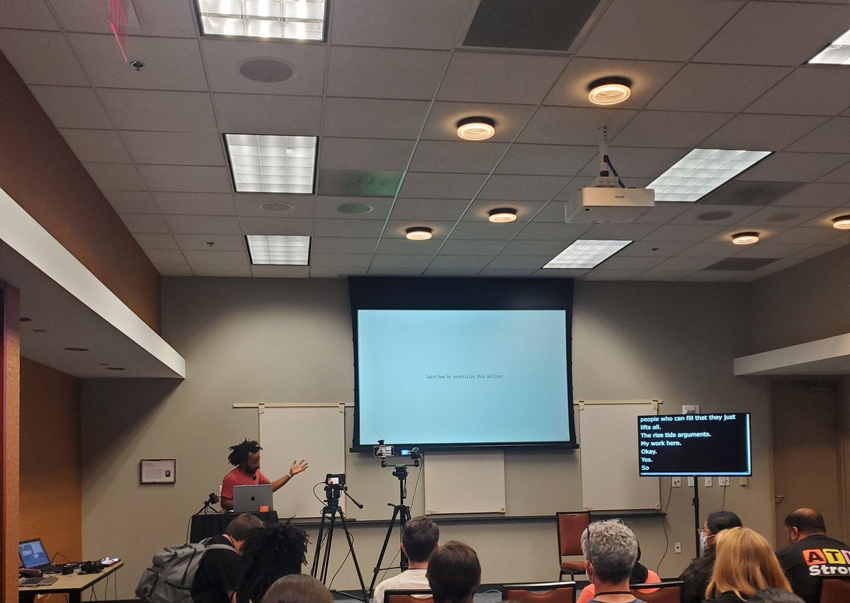 nerajno's tweet image. Loving the talk given by "Learning the Hard Way" by @campbellkearns_  at  @RefactrTech. Saw @ms_ellerz in a slide....... #refactrtech