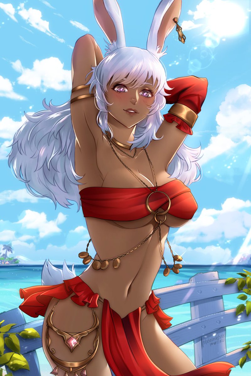 BeneceaDraws's tweet photo. Lyna 🐇❤️

#FF14 #FFXIV https://t.co/Qdup7RdgDV