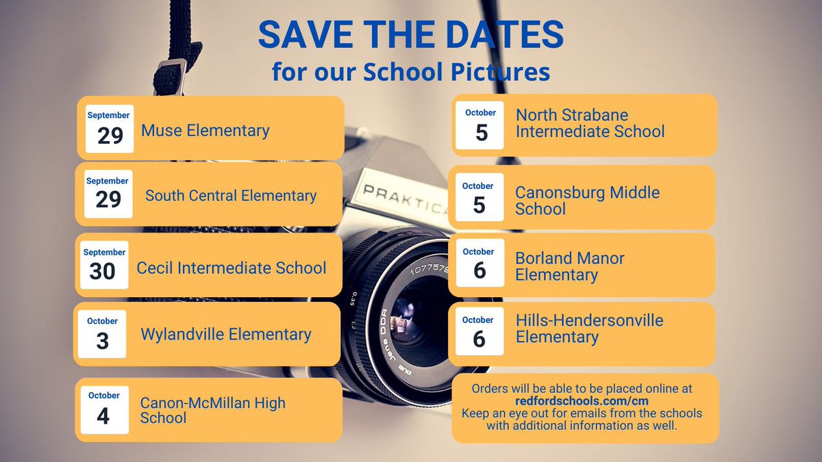 Please note, some of these dates have changed since the first graphic was shared! @CmhsOfficial @WEARECMS25 @CISCMSD @TeamNSIS @BmeCmsd @CmsdHills @MuseCMSD @so_central_elem @Wylandville