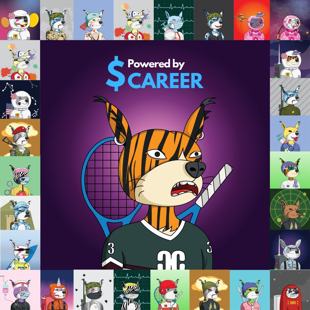 CareerCatsNFT's tweet photo. We just released our catpaper! Every virtual cat represents a different profession. Choose a Career😺 and meow with us! Read the whole article here: https://t.co/nz5jso8oqd #NFTCommunity https://t.co/lhSfejaZCL