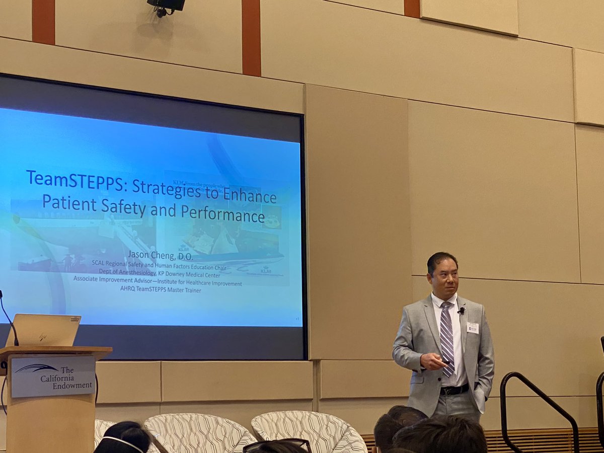 KPDocAdriano's tweet photo. Patient safety up next at #KPFacDev https://t.co/hcKnbIZNuQ