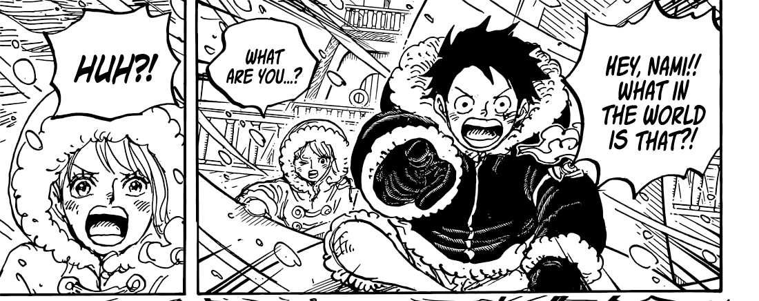 Captain and the Navigator 👒🍊 #Onepiece #Luffy #Nami