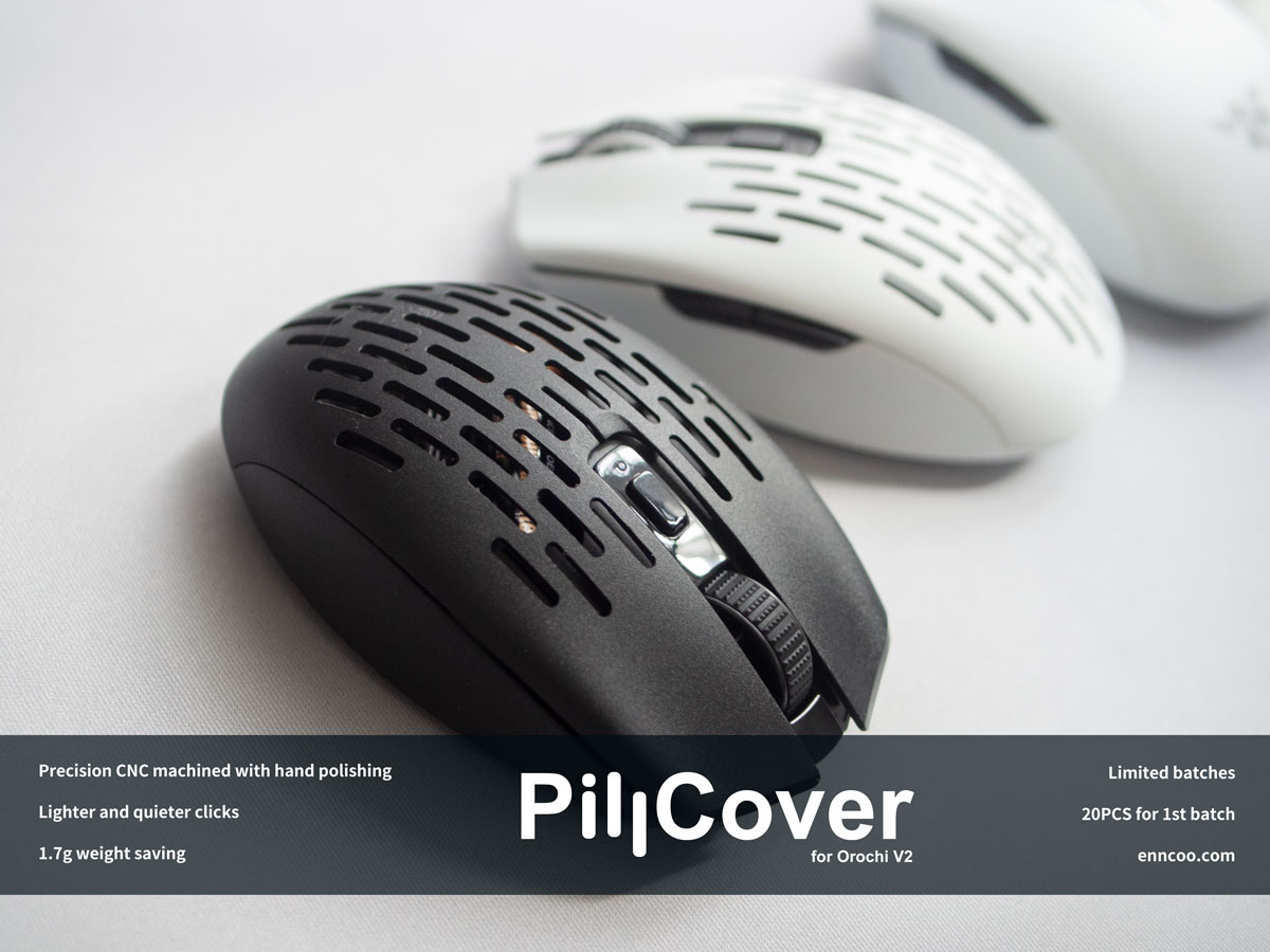 When holes look sicker than no-hole, this is the PillCover, another small project during our "questionable business operation". enncoo.com/products/ennco…