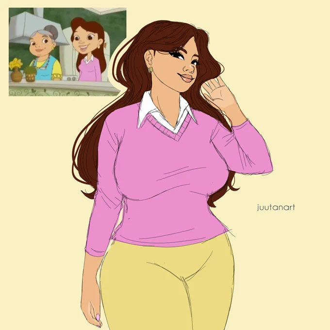 Next mom for #HispanicHeritageMonth is Rosa Santos!I've had the Maya and Miguel theme song in my head for days now 