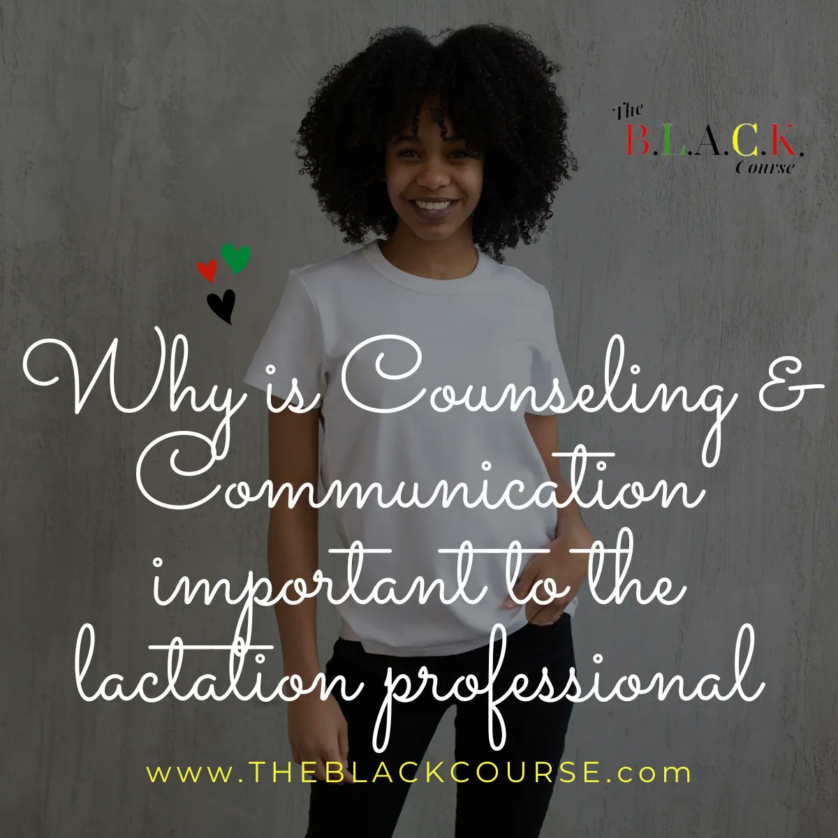 TheBLACKCourse's tweet photo. Why is counseling &amp; communication important to the lactation professional?
IBCLE now requires an additional 5 hours of educational hours centered on counseling and communication. 
#theblackcourse #therevolutionwillbelatched #birth #lactation #accommodation #culture #kinship https://t.co/bqQGUe28vI
