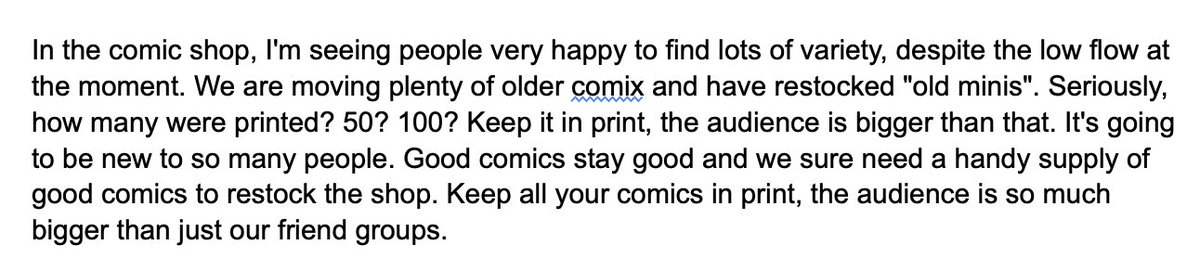DominoComics's tweet photo. Editing TCJ #309, some interesting thoughts from Tim Goodyear on the state of comics and comic shops... https://t.co/0BKdNPBBoQ