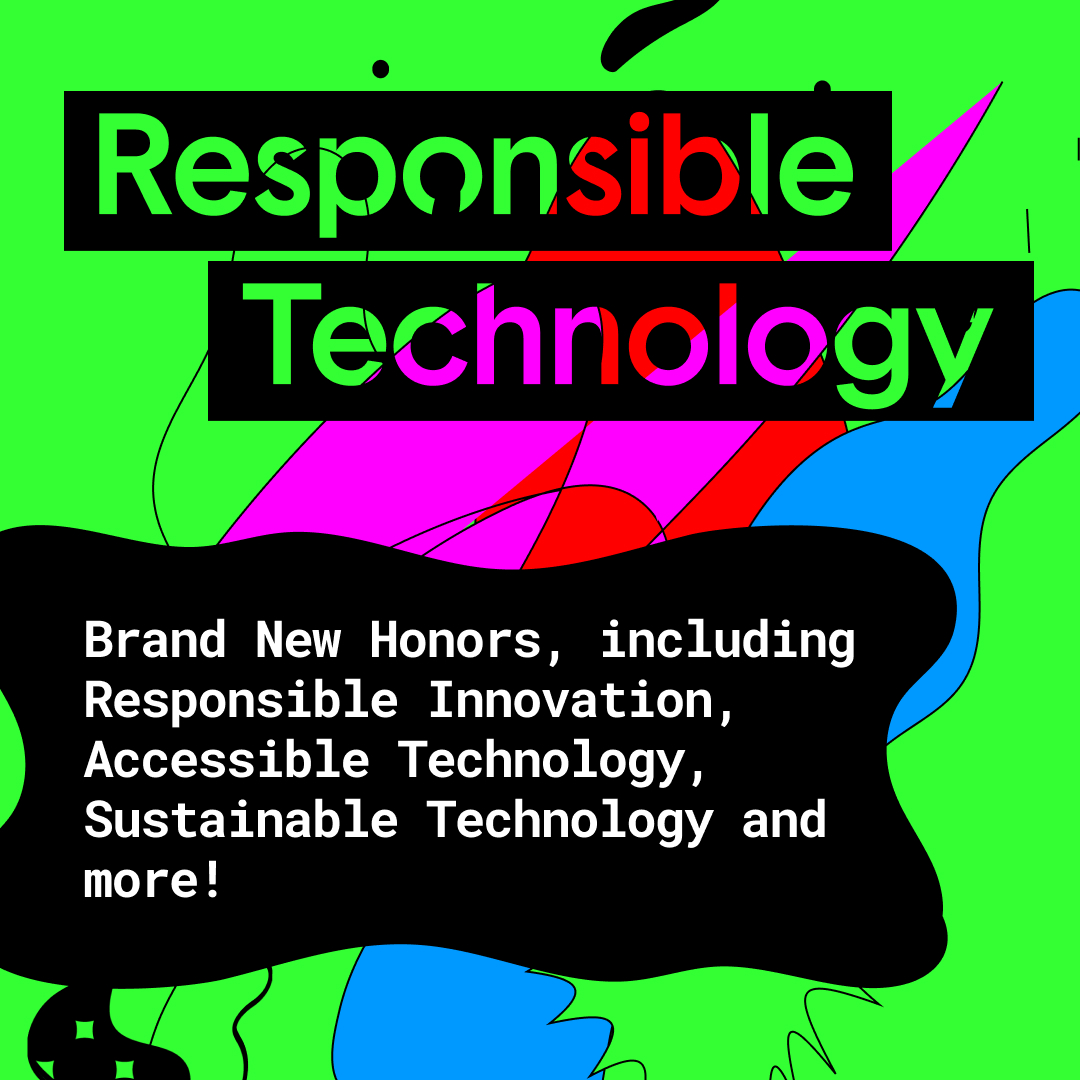 TheWebbyAwards's tweet photo. As part of a special initiative with @OmidyarNetwork, we've unveiled brand new honors for #ResponsibleTechnology to celebrate global efforts that are mitigating harms online — and to inspire our community to create work in more responsible ways. https://t.co/hasjHQZ8AL