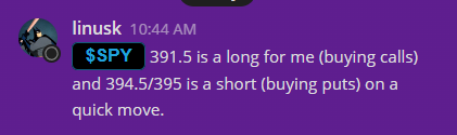 linus_trader's tweet photo. No matter how much I try, I always end up leaving too much on the table. $SPY @TrueTraderNet https://t.co/V5ABGYOfOJ