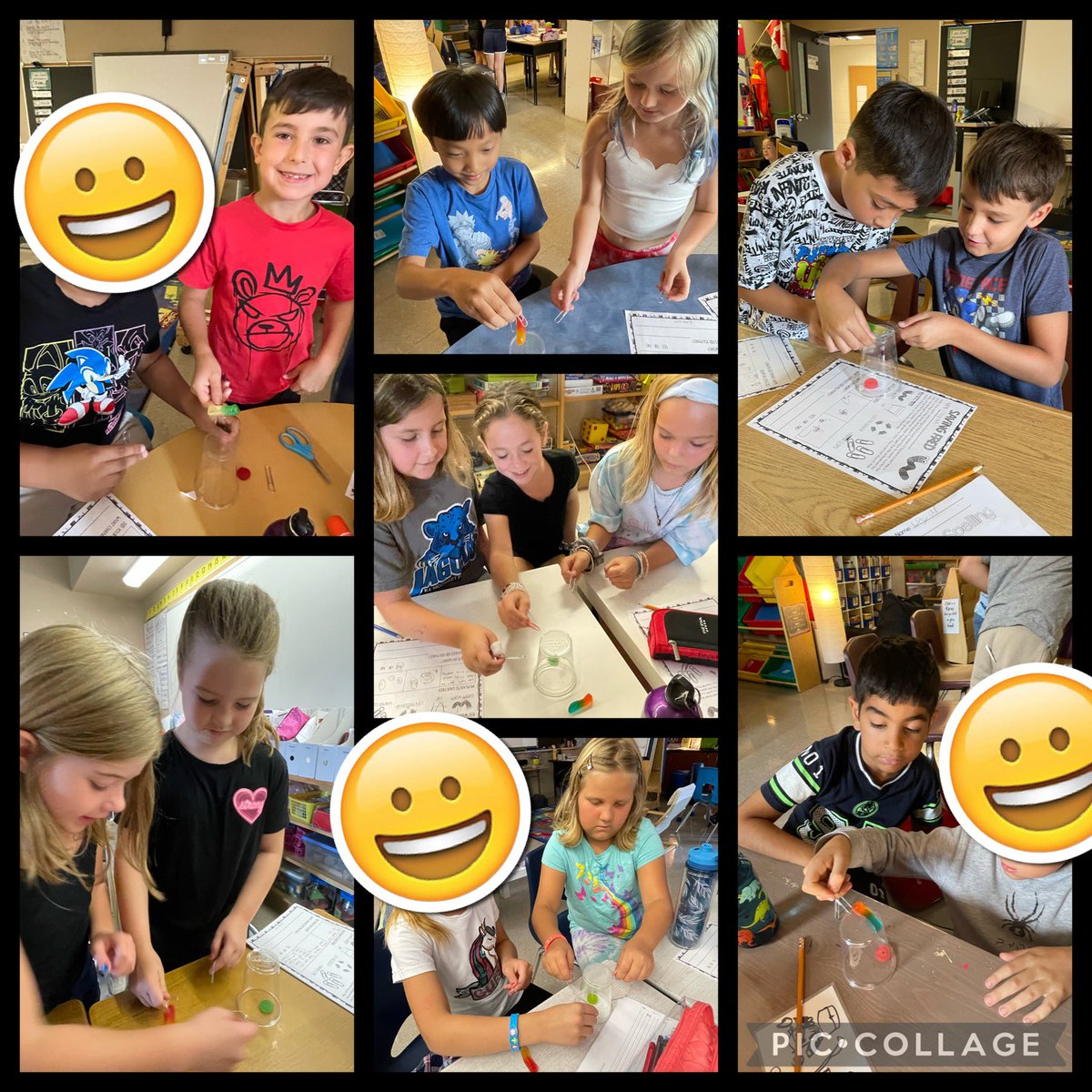 Last Friday Ss had to save Fred (the worm). He got stuck on top of the boat. Ss had to come up with a plan to get F’s lifesaver to him w/out using their hands.  They all did a great job! Well done <a href="/EIMGrade3/">E. I. McCulley - Grade 3</a> #Challenge #TeamBuilding <a href="/EIMJaguars/">E.I. McCulley</a>