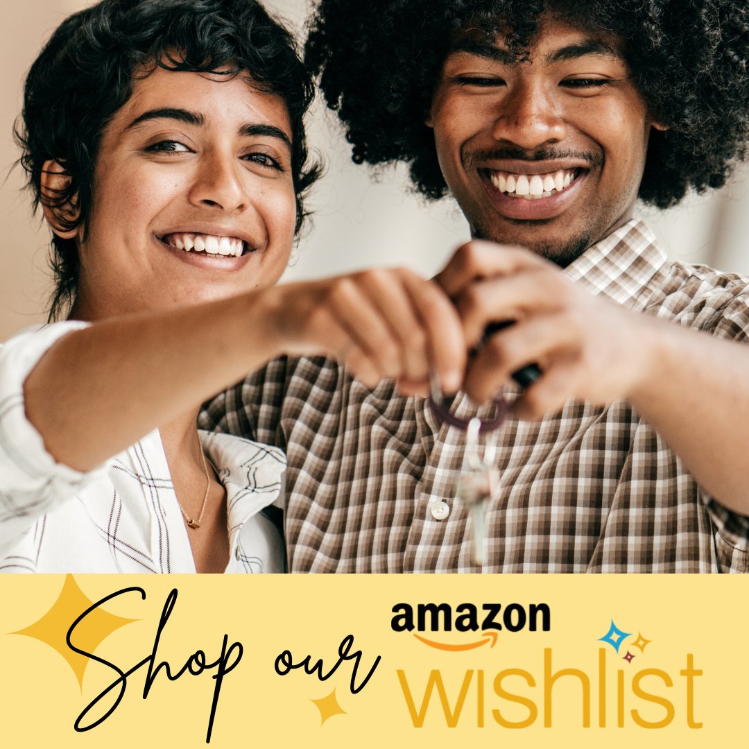After the critical step of finding permanent housing, our housing &amp; homeless services clients are often in need of essential supplies as they transition into their new home. Our Amazon Wishlist is an easy way you can help! Please consider donating today: amzn.to/3qJUfcF