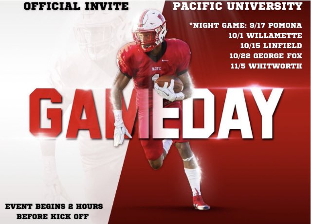 Blessed to receive a Game-Day invite from <a href="/Boxer_Football/">Pacific Football</a>. Really looking forward to it. <a href="/Coach_Tui52/">Coach Tui</a> <a href="/CoachHollingsw1/">Coach Hollingsworth</a> <a href="/RamsFootball951/">Murrieta Mesa Rams Football</a>