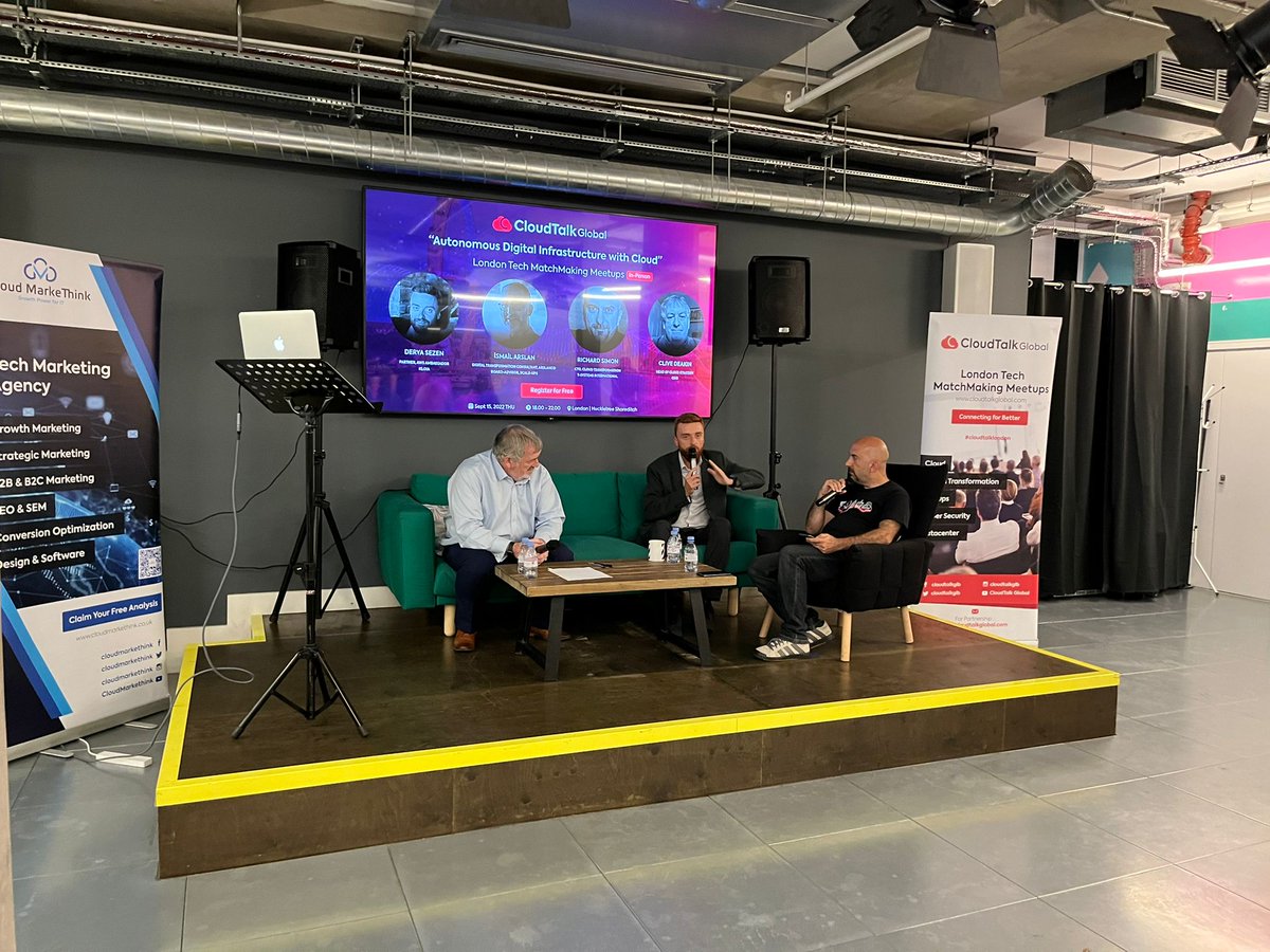 cloudtalkglb's tweet image. Derya Sezen - Partner at Kloia , AWS Ambassador shared his experience at CloudTalk London Matchmaking Meetup

#cloudtalkglobal #cloudtalk #london #meetup #techmeetup #cloud #server #event #cloudtalklondon #network #tech #opportunity #digital #digitaltransformation #networking
