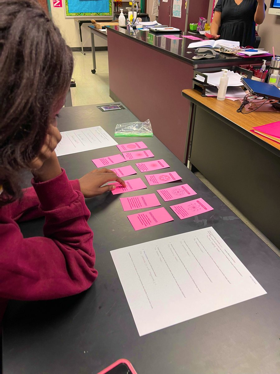 Kim S⌬ares (@kimteacheschem) on Twitter photo Chem Ss used models and descriptions to piece together the history of the atom. Making mistakes & exploring the why behind their learning is so important for retention ⚛️🧪⚛️ <a href="/cinco_school/">Cinco Ranch High School</a> <a href="/crhs_science/">CRHS_Science</a> <a href="/SecScienceKISD/">Tina Hovance</a> <a href="/kaye1332/">Dr. Kaye Williams</a> <a href="/tammylwilley/">Tammy Willey</a> #KISDscience #STEMeducation #CPOE Chem Ss used models and descriptions to piece together the history of the atom. Making mistakes & exploring the why behind their learning is so important for retention ⚛️🧪⚛️ <a href="/cinco_school/">Cinco Ranch High School</a> <a href="/crhs_science/">CRHS_Science</a> <a href="/SecScienceKISD/">Tina Hovance</a> <a href="/kaye1332/">Dr. Kaye Williams</a> <a href="/tammylwilley/">Tammy Willey</a> #KISDscience #STEMeducation #CPOE