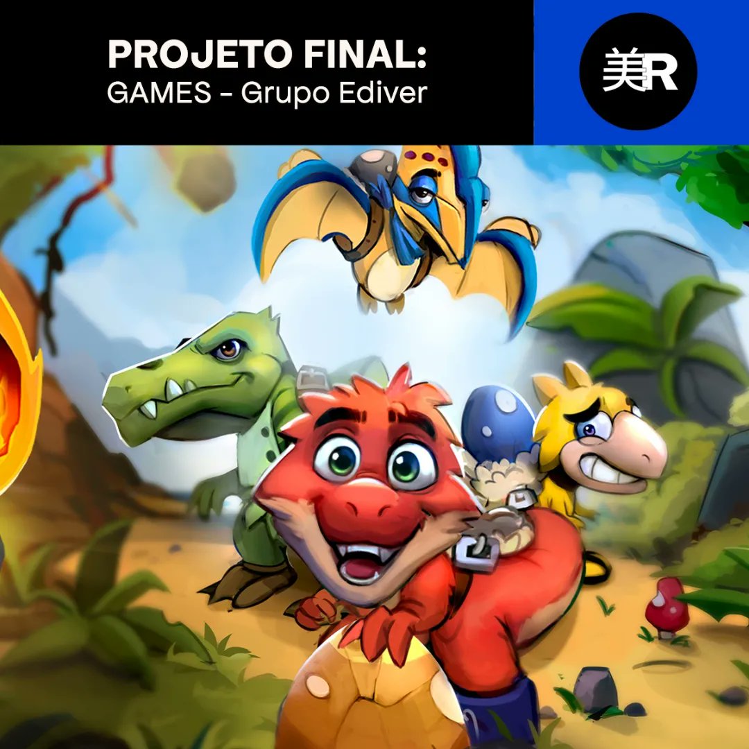 ArteRevide's tweet photo. Achou que tinha acabado? Claroo que não!
Dessa vez apresentamos com muitaaa ALEGRIA o grupo Ediver!
Olha esse dino que fofura!!
Já sabe! Para ver o projeto completo é só ir no nosso Behance!
Link na descrição! https://t.co/pzKlR1iwHd