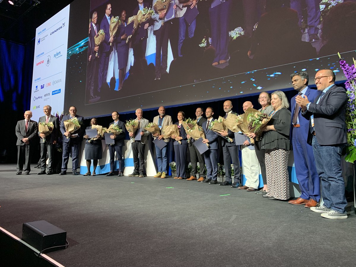 Xylem's tweet photo. At @IWAHQ #WorldWaterCongress closing ceremony, a powerful message from @AustinPriceAlex, “We’re in this race together whether we like it or not. We have more power than any other sector to make an impact on #climatechange. You all have the power to make a difference!” https://t.co/swFXUT9yoq