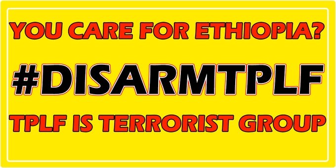 iyoba4u's tweet photo. Beside many options to end the War and settle the dispute in the Northern #Ethiopia, we propose two options;
One to #DisarmTPLF & #SurrenderTPLF, the renegade group all in all ‼️
The choices are in the hands of #TPLF & #IC who are pushing the #TPLF to destabilize the Country. https://t.co/kcig4vjrPB
