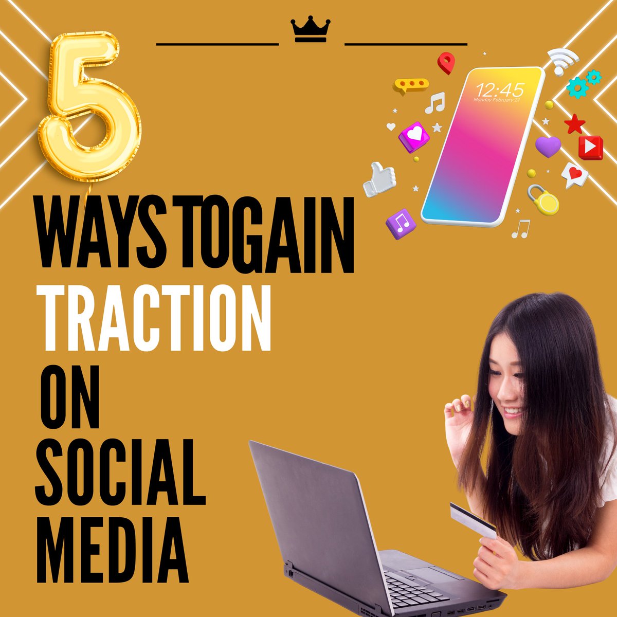 Mrrifatchy's tweet photo. 🔰 5 Ways To Gain Traction On Social Media 
1 Create Value 
2 Engage with focus &amp; Precision 
3 Adopt Good &amp; Healthy Habits 
 ✅✅ Learn more from 👇https://t.co/CUbQfy25J8
#socialmediamarketing #socialmedia #socialmediatips 
#iphone14pro #socialmediaexpert https://t.co/udEkvC6oGT