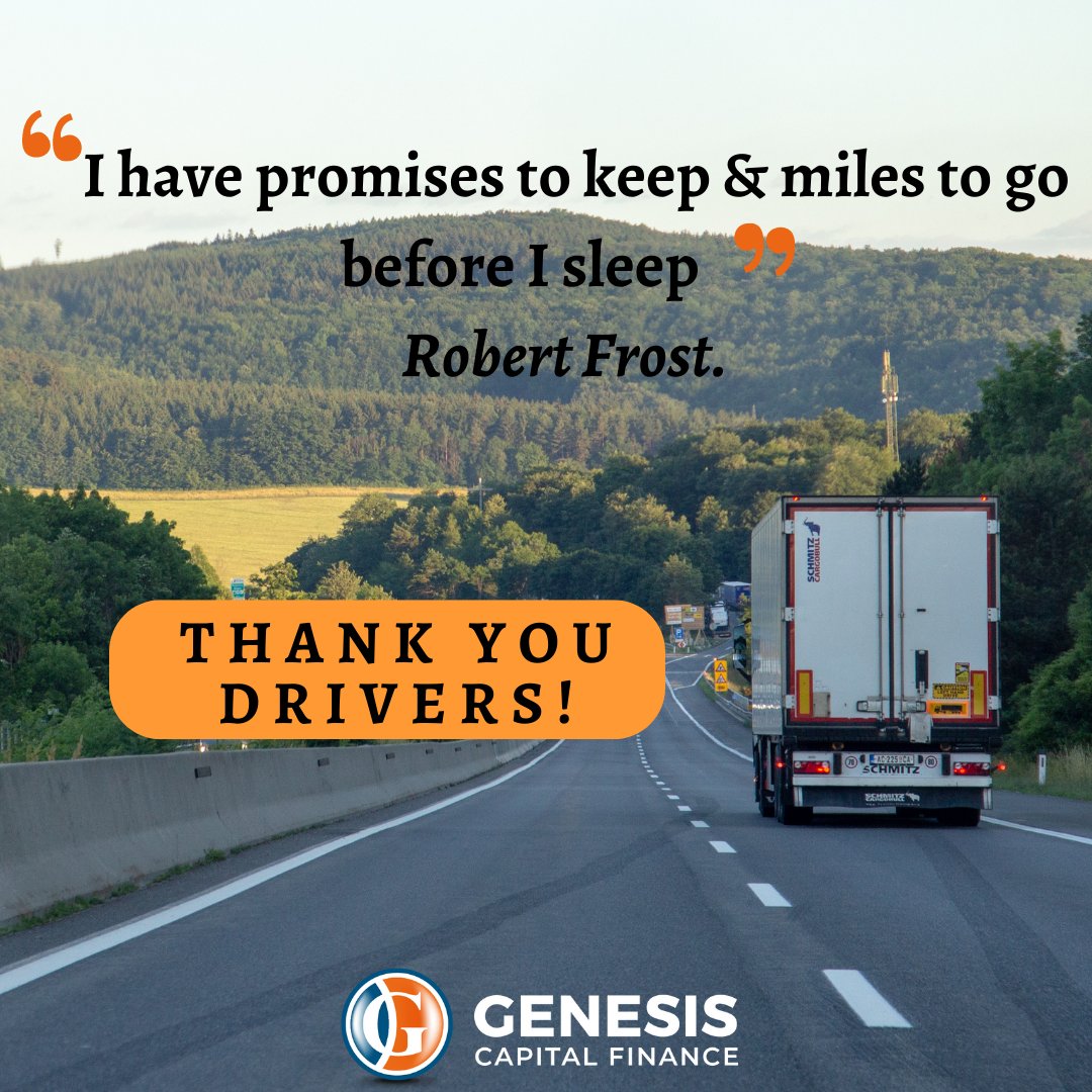 genesiscapfin's tweet photo. Thank your drivers for keeping things moving for everybody. 🚛🚚🎉🙌
 
#thankatrucker #NTDAW22 #NTDAW #NationalTruckDriverAppreciationWeek https://t.co/ZbSMDIZZWS