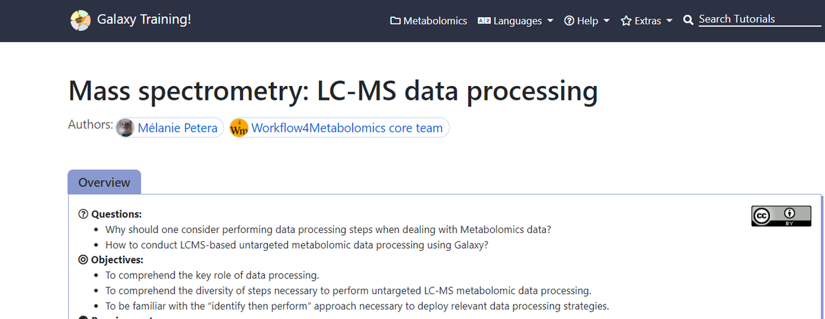 workflow4metabolomics (@workflow4metabo) on Twitter photo Breaking News! Brand New GTN available on <a href="/workflow4metabo/">workflow4metabolomics</a>
Thanks to Mélanie Pétéra. All you want to know about LC-MS data-processing. <a href="/Metabohub/">Metabohub</a> <a href="/IFB_Bioinfo/">IFB_Bioinformatique</a> @Biogenouest Breaking News! Brand New GTN available on <a href="/workflow4metabo/">workflow4metabolomics</a>
Thanks to Mélanie Pétéra. All you want to know about LC-MS data-processing. <a href="/Metabohub/">Metabohub</a> <a href="/IFB_Bioinfo/">IFB_Bioinformatique</a> @Biogenouest