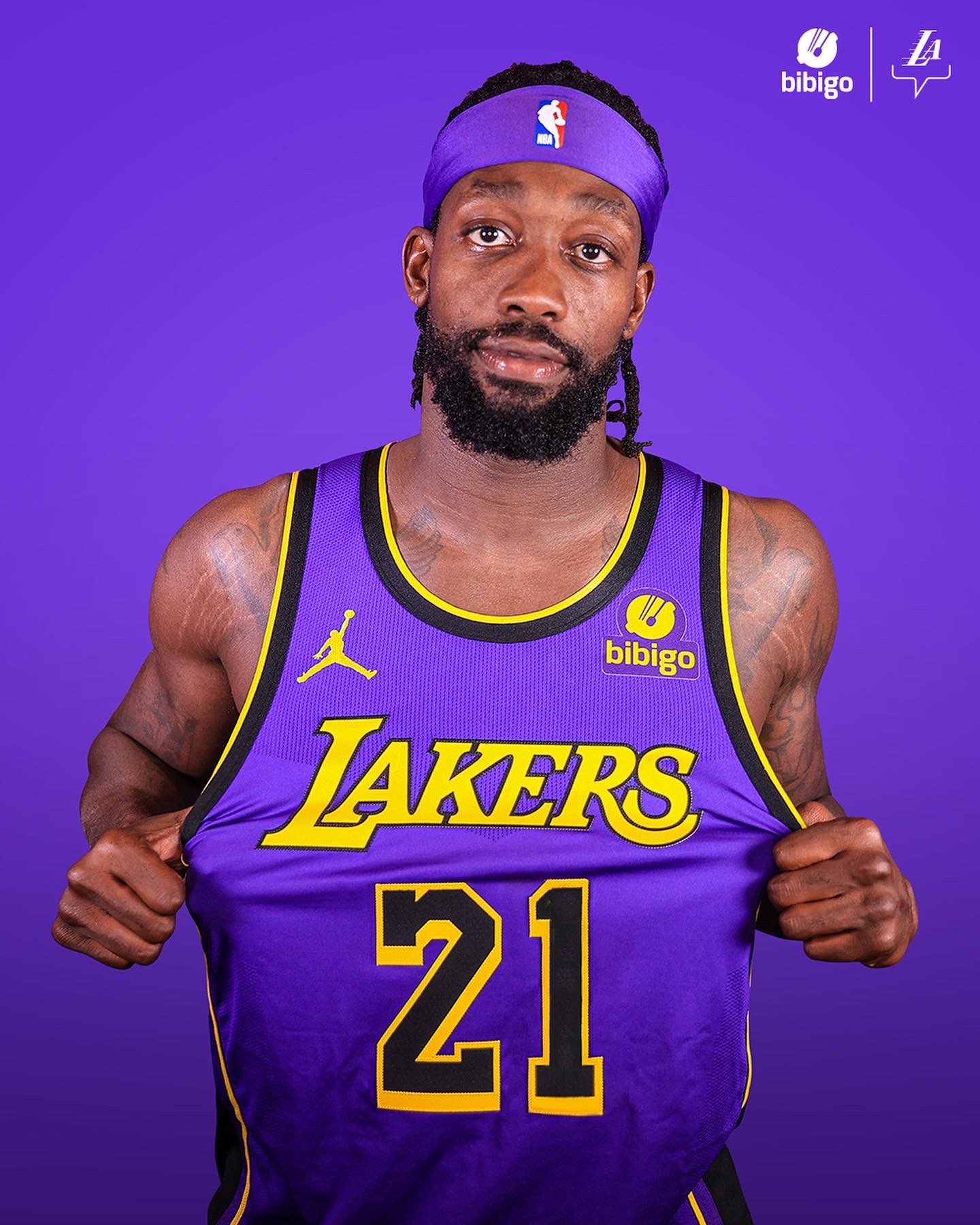 NBA Buzz on X: First look at Patrick Beverley in Lakers gear