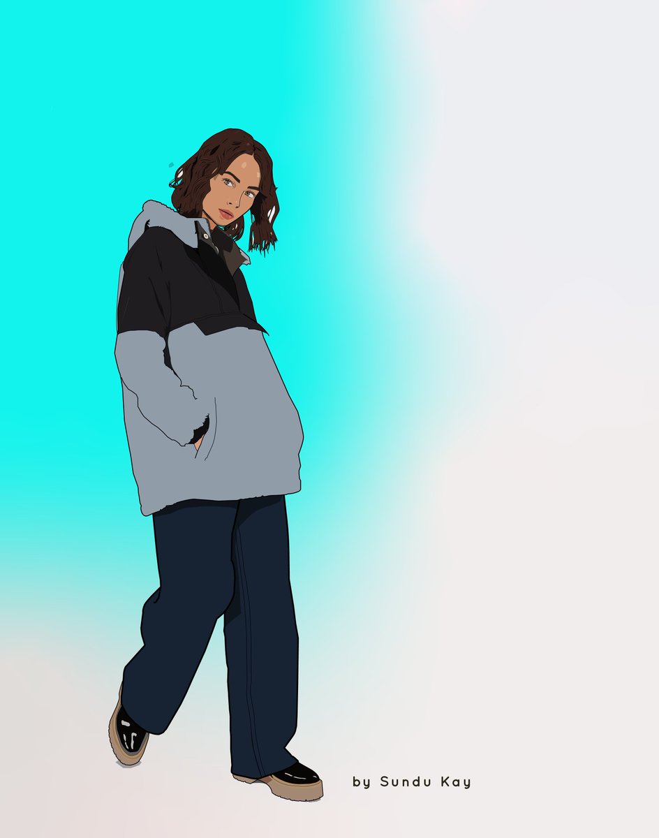 SunduKay's tweet photo. My recent digital art🖼️
Reference photo from @unsplash
#digitalart #vectorart #characterdesign #illustration #illustrator #learningdigitalart https://t.co/wCZr4NRNoq