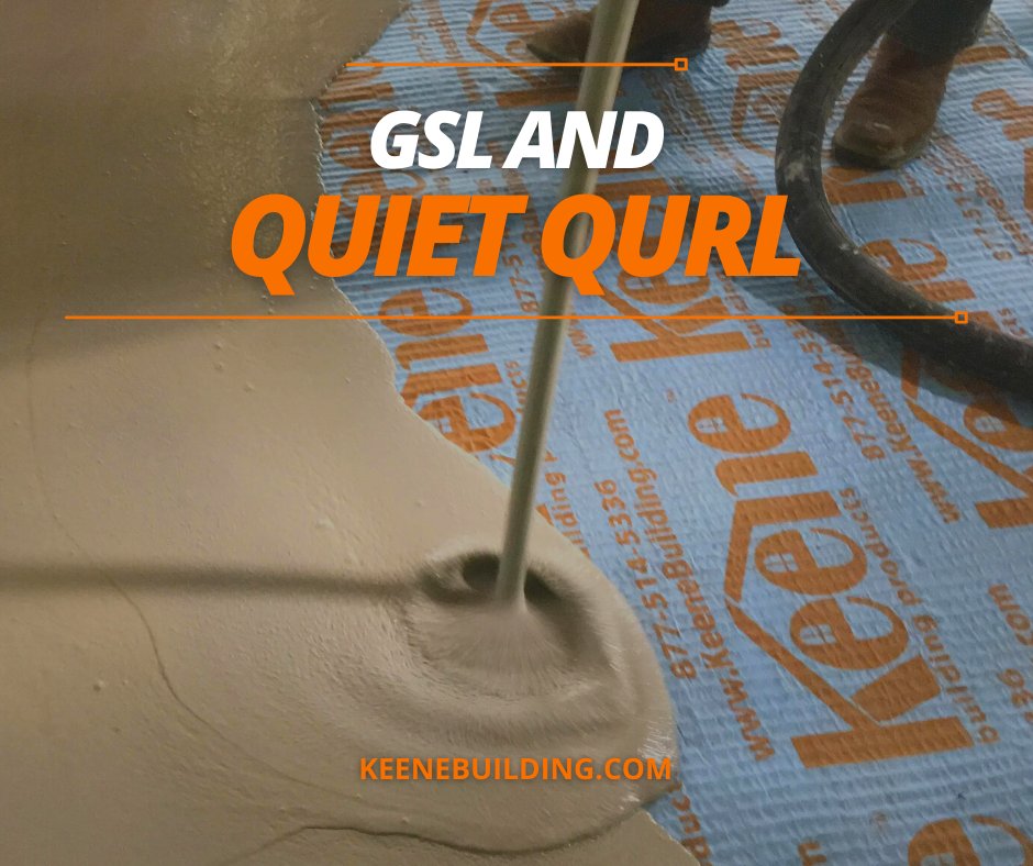 Quiet Qurl is the premier sound control mat designed to limit impact noise between floors. 🔇👂 Paired with GSL, this duo creates an unstoppable floor! 💪

🌐 keenebuilding.com
🌐 floorprep.com