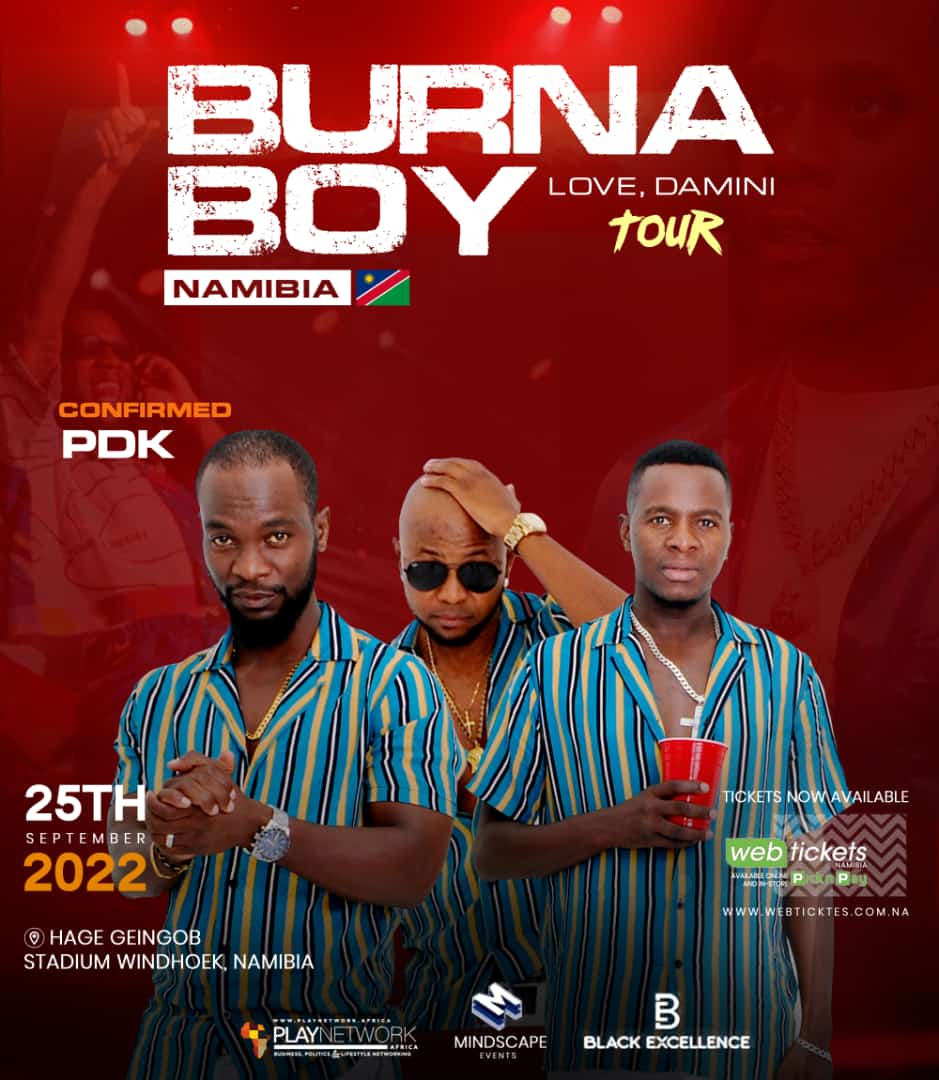 Get your tickets and come enjoy with us Performing alongside the Giant.. See you on the 25th
<a href="/WeAreMINDSCAPE/">MINDSCAPE</a> <a href="/twahafifwa/">Twahafifwa</a> <a href="/playnetworkafr/">Play Network Africa</a> #lovedamini