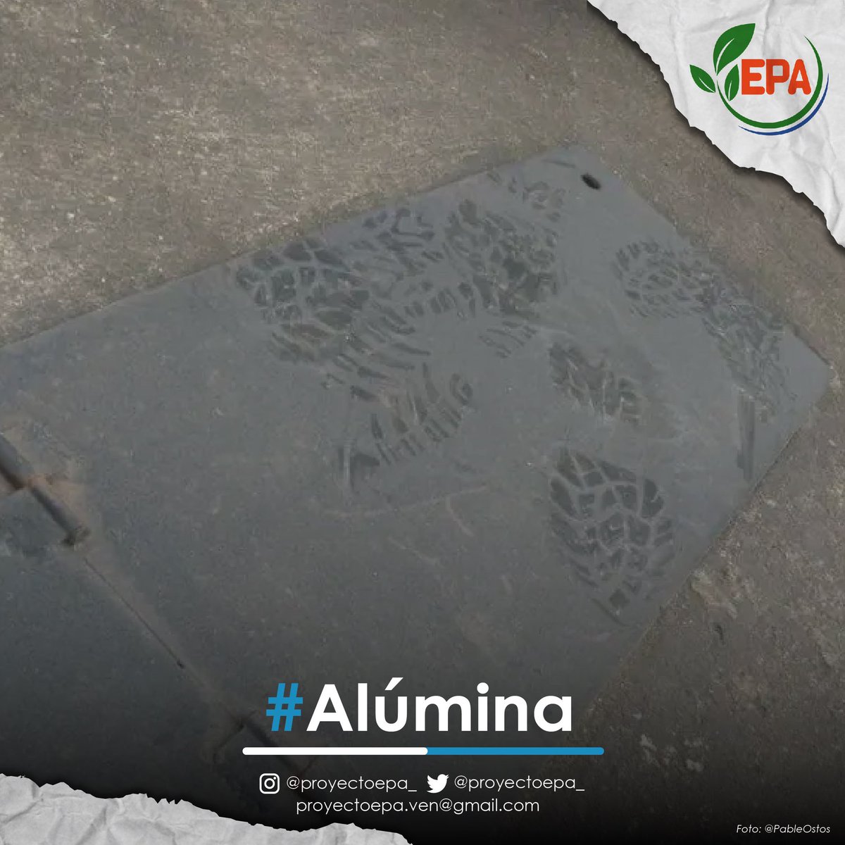proyectoepa_'s tweet photo. Para extraer #Alúmina se acude al proceso industrial llamado Bayer, el cual disuelve los minerales que tienen aluminio en un recipiente con soda caustica a una temperatura superior a los 350°C https://t.co/VaaJUUikTe