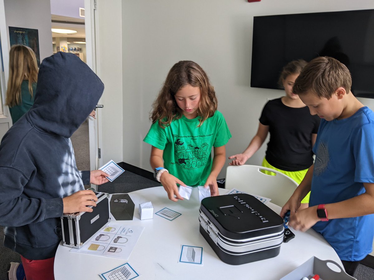 Volume breakout. Thanks <a href="/DPM_Library/">Deer Path MS Library</a> for making volume and teamwork more fun. #WeAreDeerPath