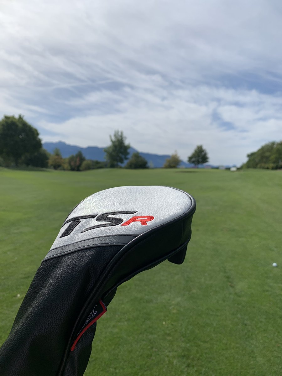 New TSR in play in the🇨🇭 mountains this week! Thanks to @nbproshop @ScottYoungGolf2 @TitleistEurope #FindYourFaster