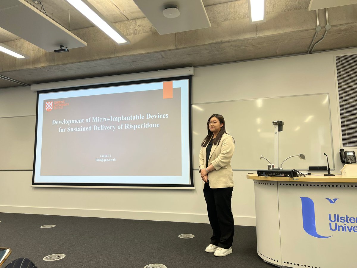 enekolarraneta's tweet photo. It has been a pleasure to take part in @NIBES22 conference today. Thank you @JAcheson_Eng for inviting our group to present there. @pharmacyatQUB https://t.co/g2winGtsgt
