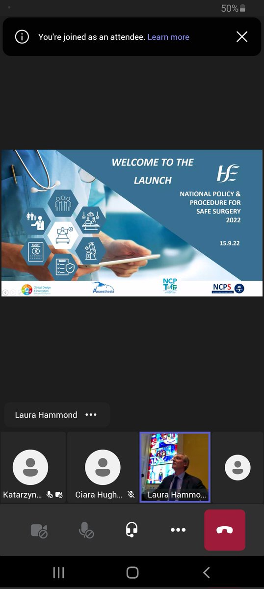 Attended the launch of the national policy and procedure for safe surgery 2022. This will enhance patient safety standards in the operating department ,improve team performances and seek to eradicate never events. #patientsafety. We will be ready!