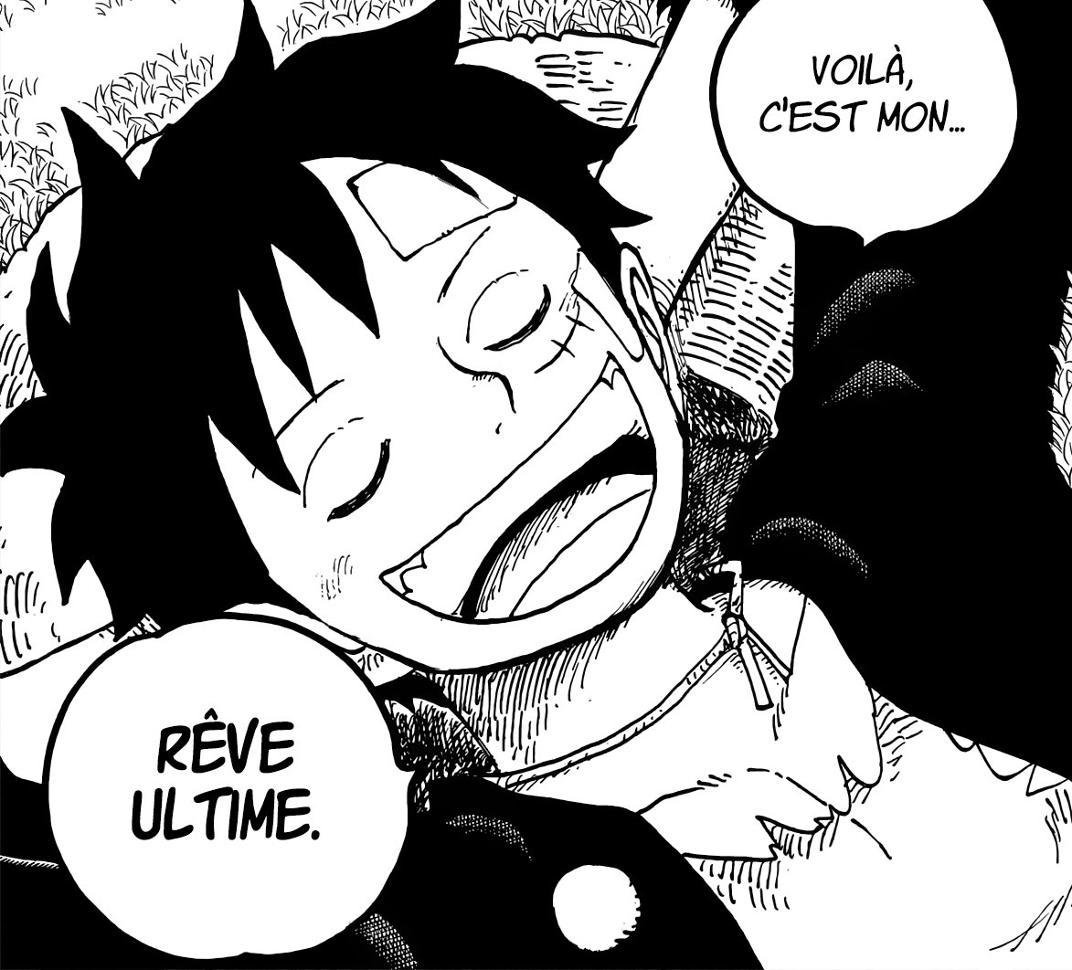 SenseiVs's tweet photo. #ONEPIECE1060 

Depuis le chapitre 585 Oda nous tease le véritable rêve de Luffy, il y a pas à nous faire attendre aussi longtemps... https://t.co/nQ2IfbXgpe